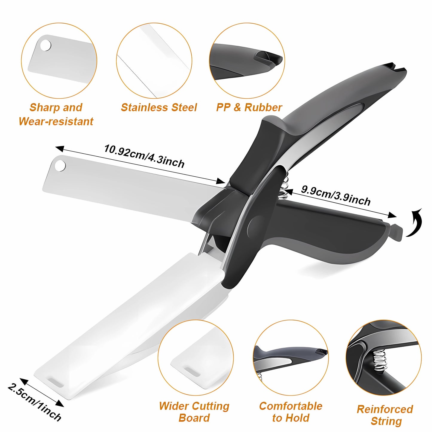 Smart Slice™ Pro - 2-in-1 Kitchen Cutter!