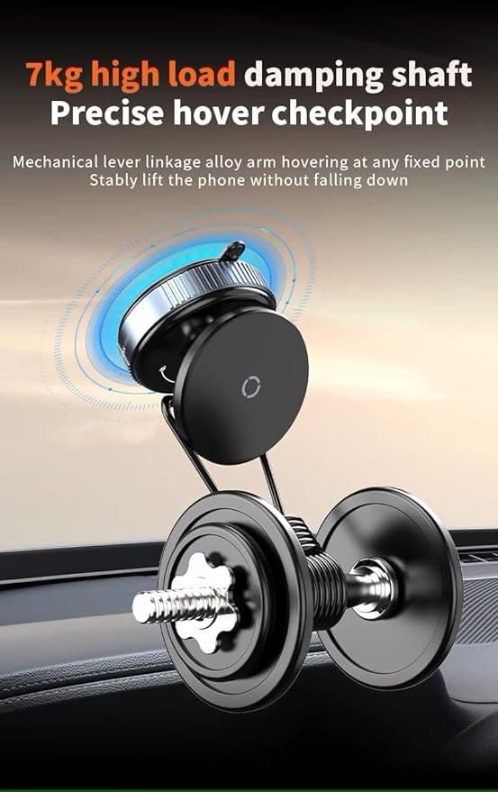 Magnetic Suction 360° Rotation Phone Holder