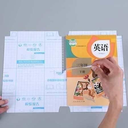 Crystal Clear- Self-Adhesive Transparent Book Cover – Protect, Preserve, and Shine!