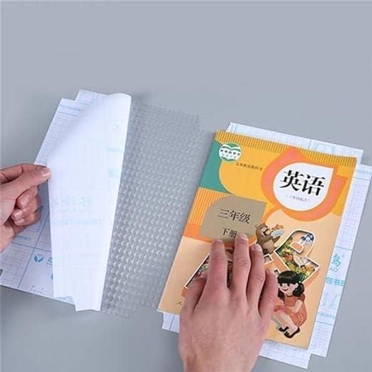 Crystal Clear- Self-Adhesive Transparent Book Cover – Protect, Preserve, and Shine!