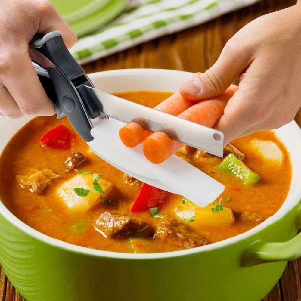 Smart Slice™ Pro - 2-in-1 Kitchen Cutter!