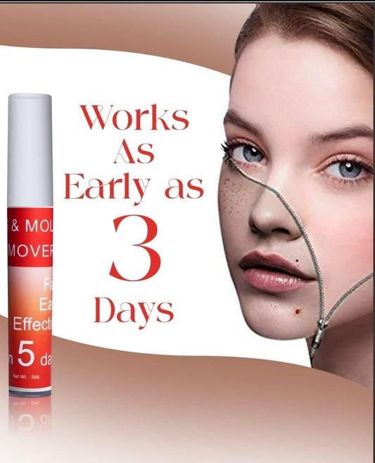 SkinClear™ – Painless Skin Tag & Mole Remover | Fast, Safe & Natural (Pack of 2)