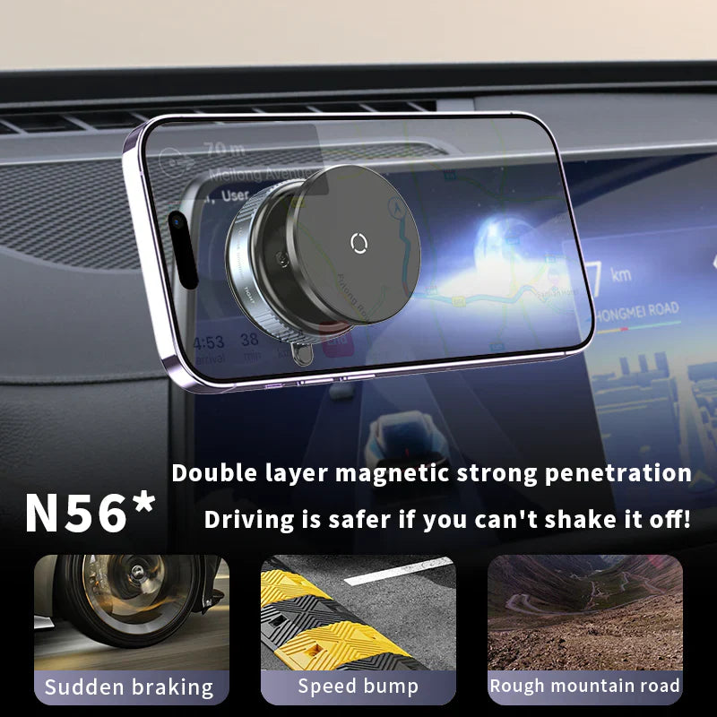 Magnetic Suction 360° Rotation Phone Holder