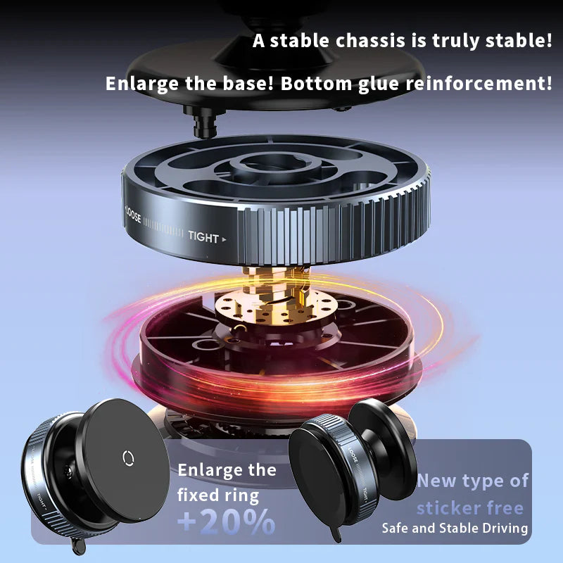 Magnetic Suction 360° Rotation Phone Holder